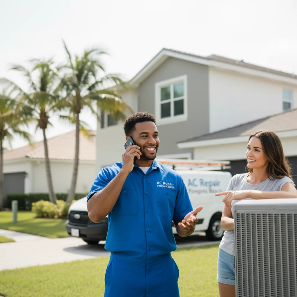AC Repair Pompano Beach customer support in Sachse